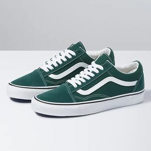emerald green vans